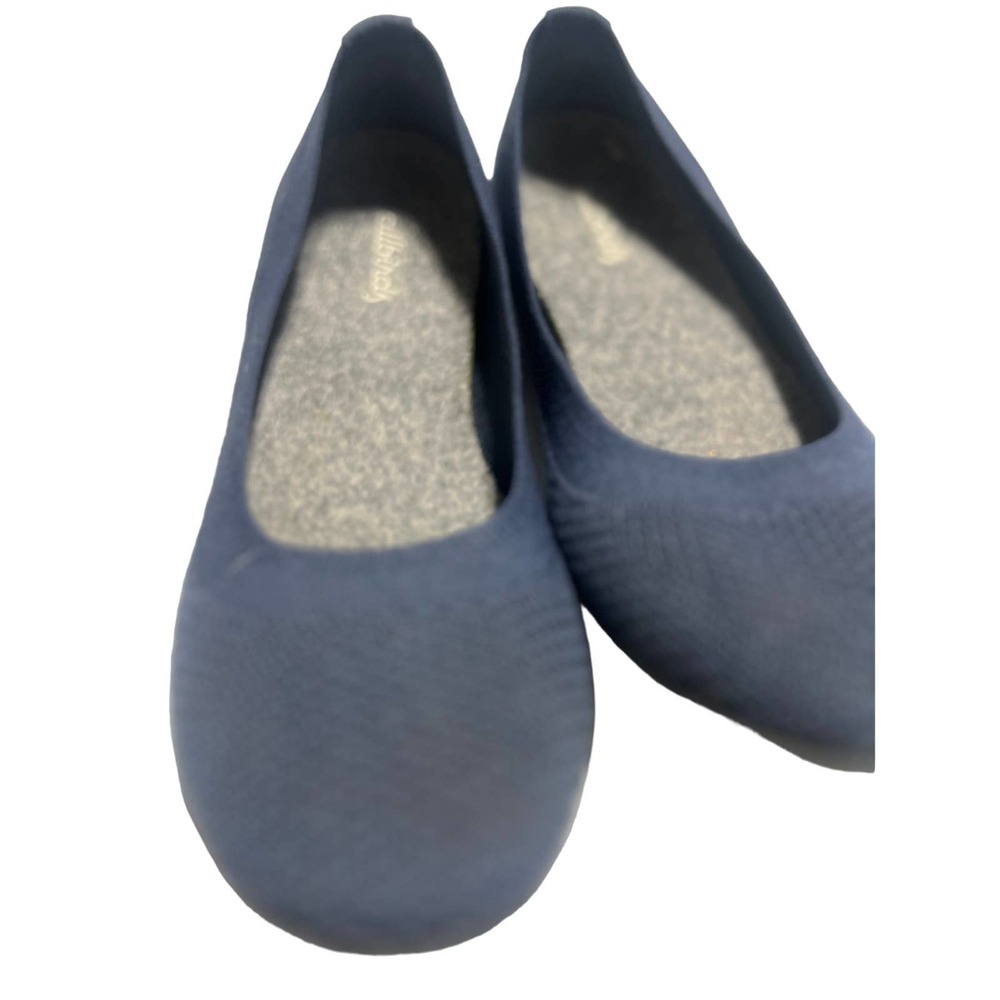 Allbirds Tree Runners Blue Slip On  Flats Women Size 7